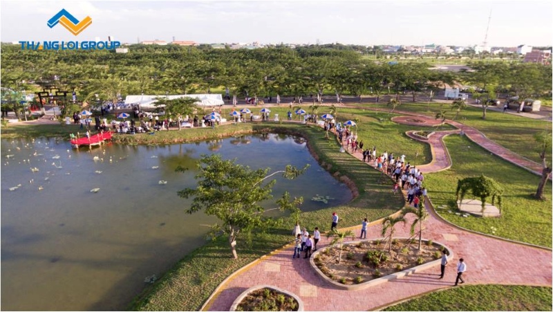 Thắng Lợi khai trương công viên đẹp nhất Long An