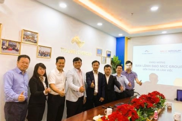 Công Ty Cổ Phần Địa Ốc Thắng Lợi và MCC Group ký kết hợp tác chiến lược