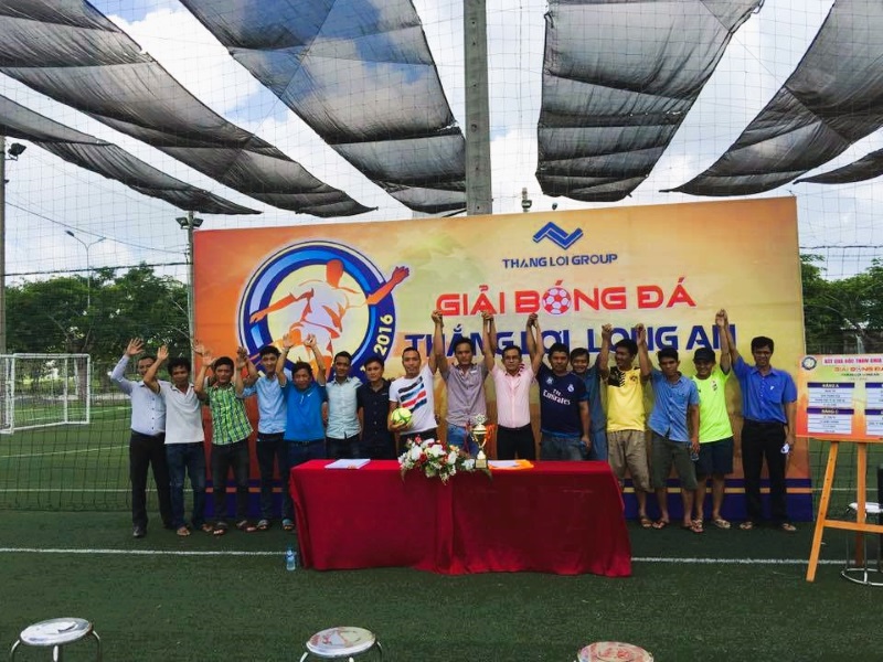 Khai mạc giải bóng đá Thắng Lợi Long An lần I-2016