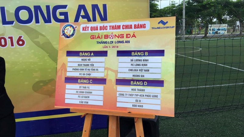 Khai mạc giải bóng đá Thắng Lợi Long An lần I-2016