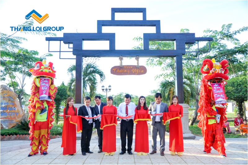 Thắng Lợi khai trương công viên đẹp nhất Long An