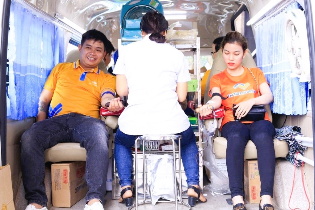 Hơn 200 cán bộ nhân viên Thắng Lợi Group tham gia hiến máu nhân đạo