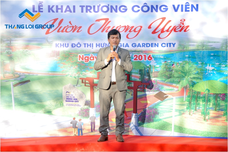 Thắng Lợi khai trương công viên đẹp nhất Long An