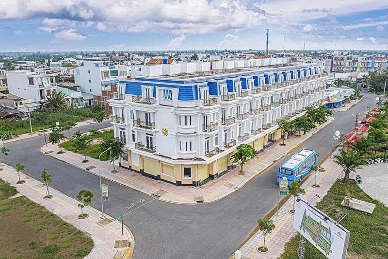 Hệ thống đường xá bên trong dự án Thắng Lợi Riverside Market