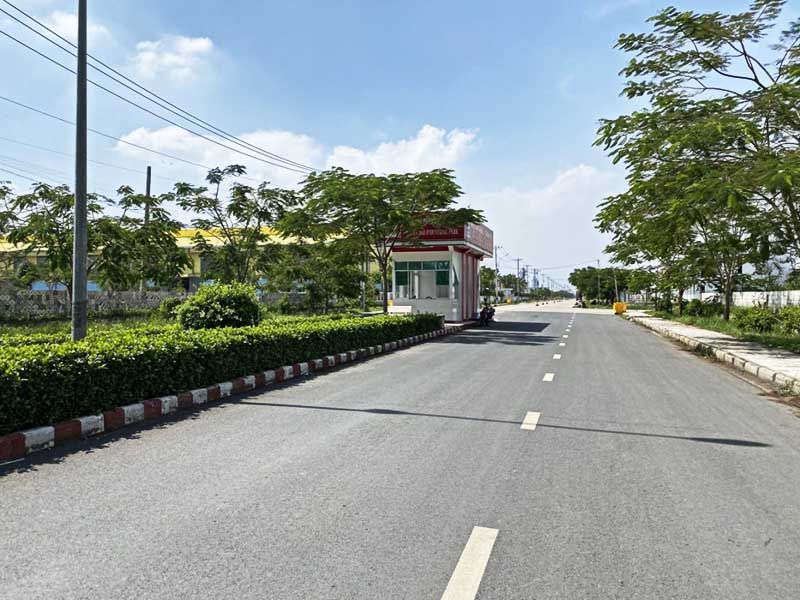 Đường vào dự án Thuận Đạo Residence