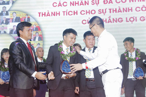 Trao thưởng nhân viên xuất sắc Thắng Lợi Group