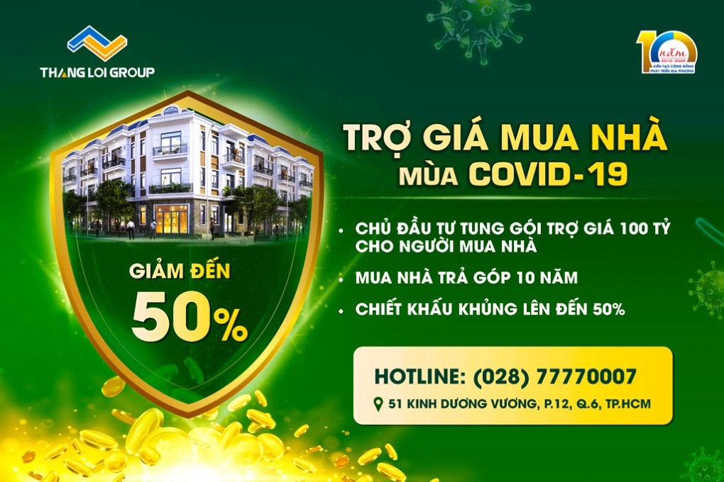 Thắng Lợi Group tung gói tài trợ 100 tỷ cho người mua nhà mùa Covid-19