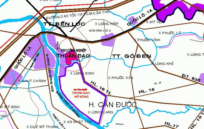 Vị trí đắc địa dự án Thuận Đạo Residence