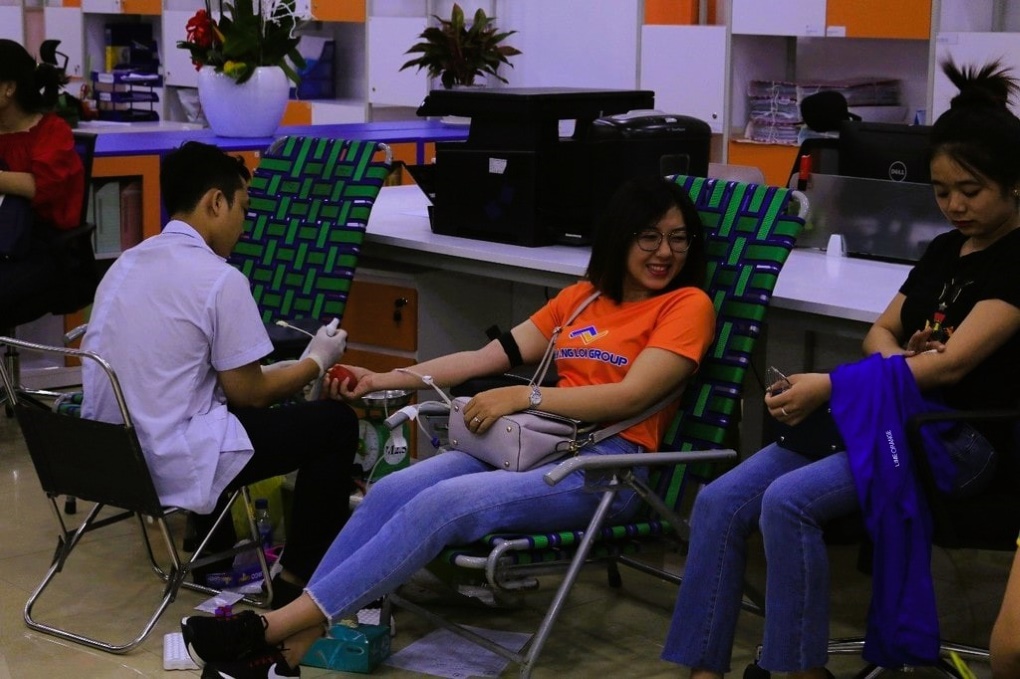 Hơn 200 cán bộ nhân viên Thắng Lợi Group tham gia hiến máu nhân đạo