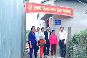 Thắng Lợi Group trao nhà tình thương cho hộ nghèo tại Long An