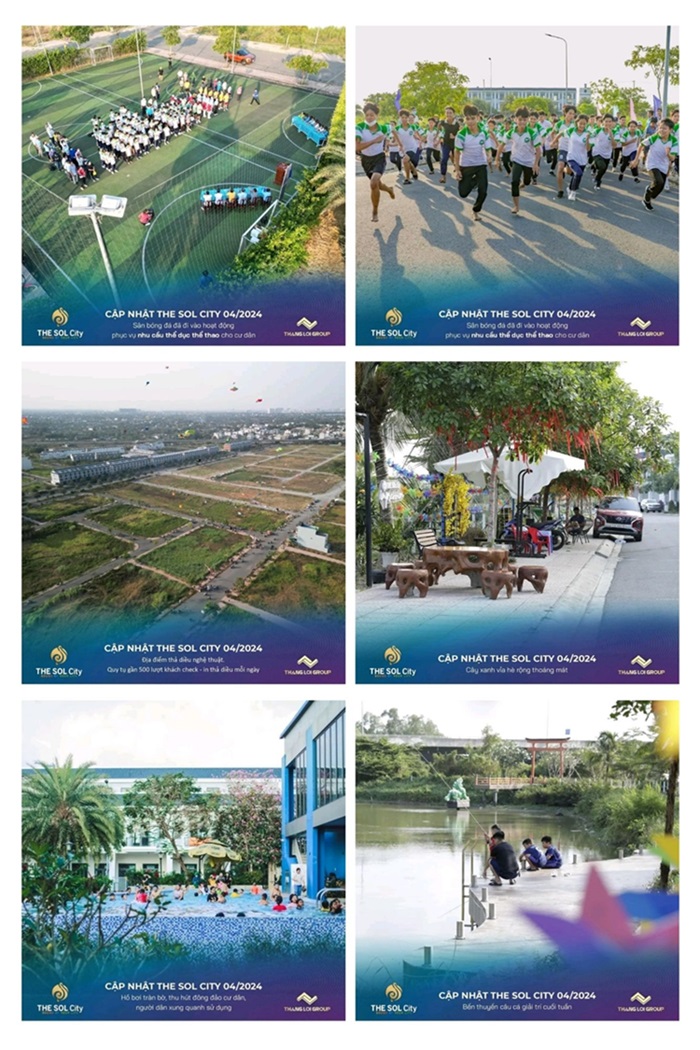 Tiện ích dự án The Sol City