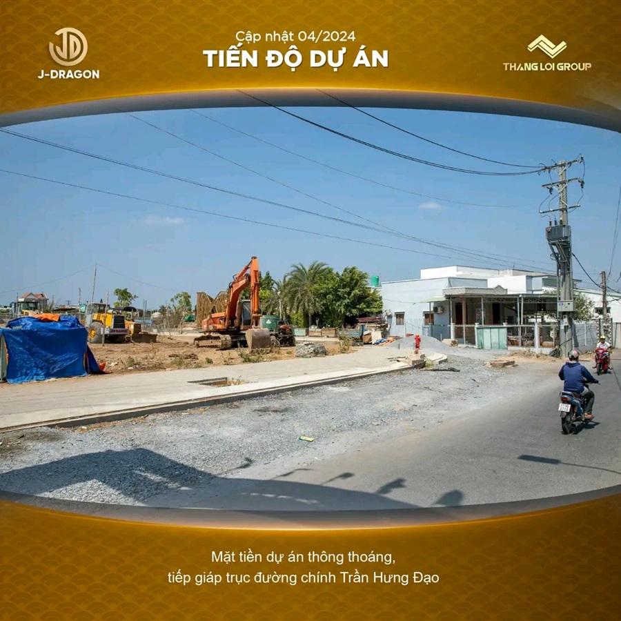 Mặt tiền giáp đường Trần Hưng Đạo